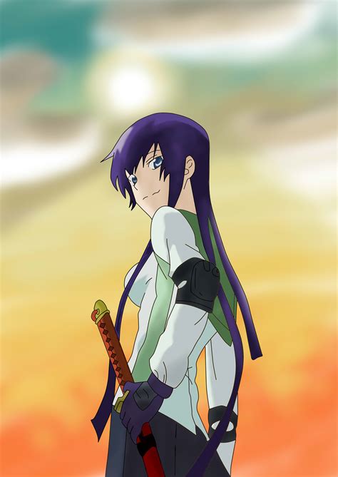 Busujima Saeko - Gakuen Mokushiroku: HIGHSCHOOL OF THE DEAD - Image by