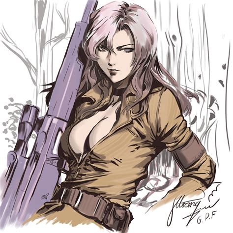 ArtStation - Sniper wolf - Metal gear solid
