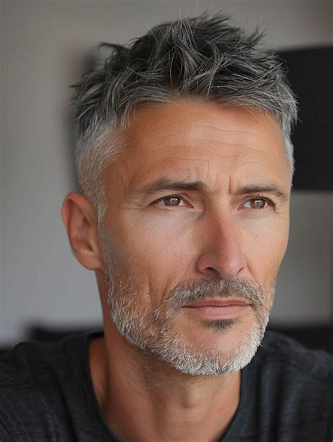 Homens Com Cabelo Grisalhos - Ideias de Cortes Para Cabelo Grisalho Masculino