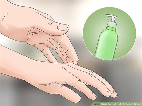 how to get rid of bleach