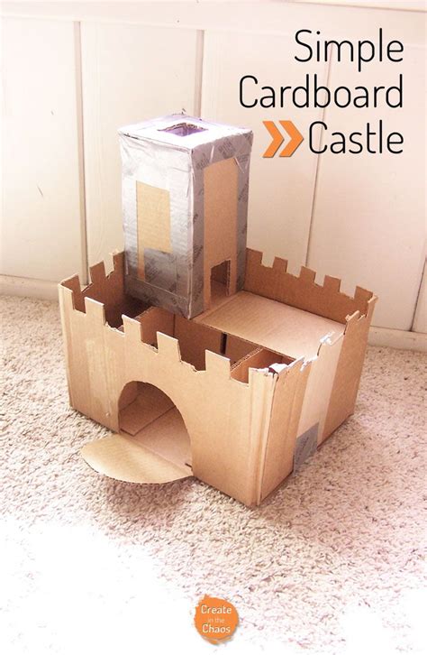 cardboard box castle craft  raymond curry blog