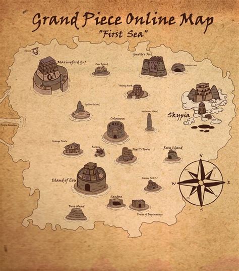 GPO Map — Grand Piece Online Maps Update 2023, 52% OFF
