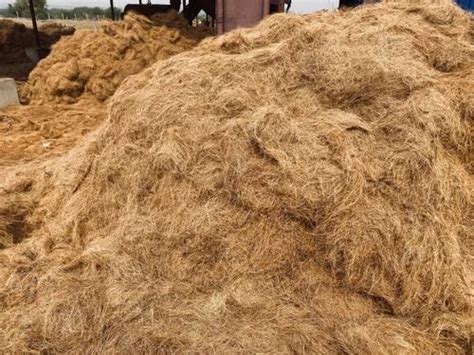 brown natural coconut coir fiber grade recycled  mm  kg