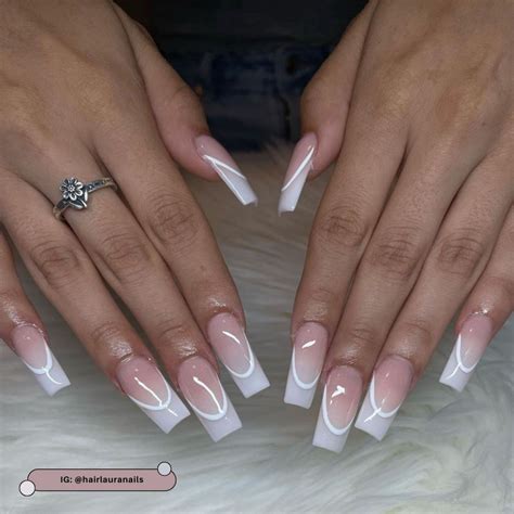 Timeless Tips Design (White French Tip Nails)