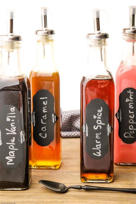 How To Make Coffee Syrup With A Video Tutorial