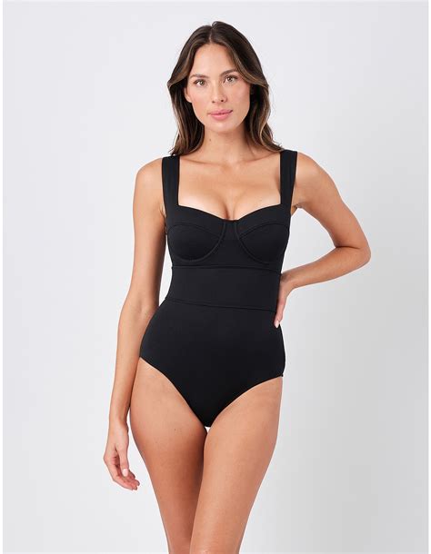 Une Piece Original Bustier Balconette One Piece Swimsuit | David Jones