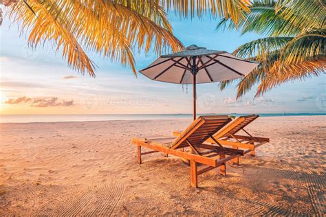 Perfect tranquil beach scene, soft sunlight and white sand and blue ...