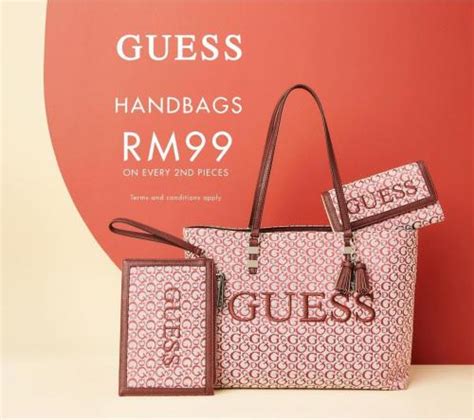 Guess Handbags Sale only RM99 at Johor Premium Outlets (1 November 2020 ...