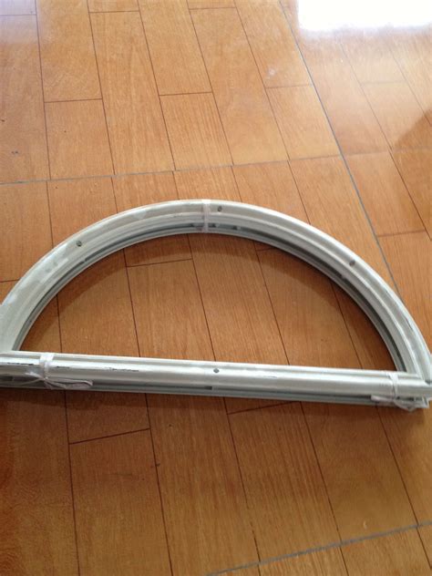 2.54cm 50MM Oval Entry Door Glass Inserts And Frames For Hollow Window ODM