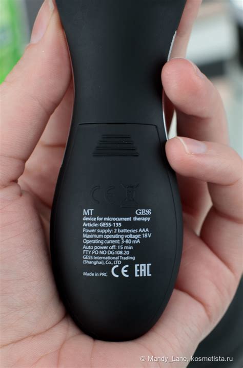 Микротоковый массажёр для лица GESS MT | Отзывы покупателей | Косметиста