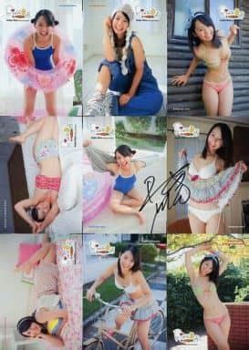 Rina Koike / Uncut Sheet (with handwritten signature) / Rina Koike