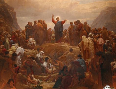 sermon   mount painting  paintingvalleycom explore collection