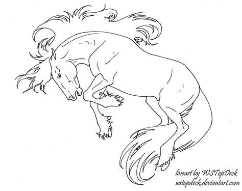 Bucking Horse Drawing at GetDrawings | Free download