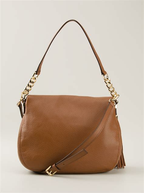 Michael Kors Handbag Brown Leather | semashow.com