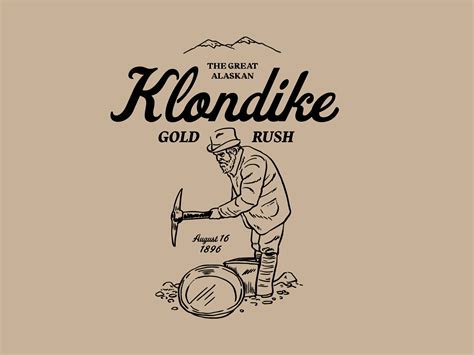 The Great Alaskan Klondike Gold Rush by Mike Rosado on Dribbble