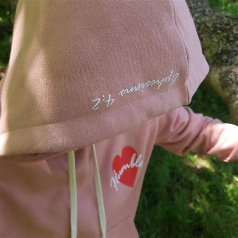 Humble Heart Hoodie, hooded sweatshirt, hoodie, Pink hoodie – Saint ...