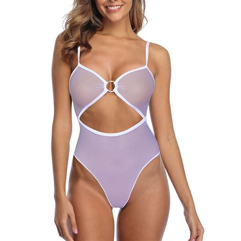 Aayomet Plus Size Lingerie Lingerie For Women See Through BodysuitOne
