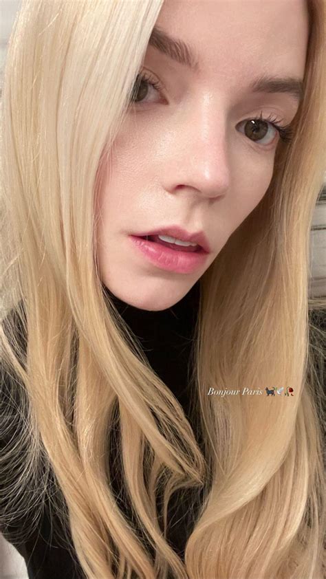 Anya Instagram post : r/Anya_TaylorJoy