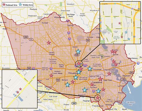 Harris County Map - Texas Commission on Environmental Quality - www ...