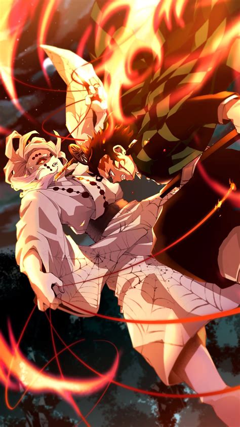 tanjiro kamado  rui kimetsu  yaiba  hd phone wallpaper rare