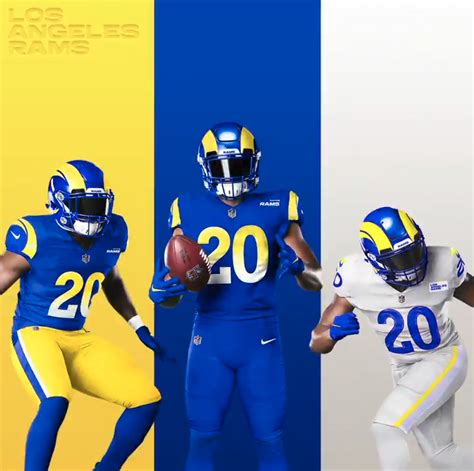 NFL fans mock Los Angeles Rams new uniforms as ‘trash’ and ‘worst in ...