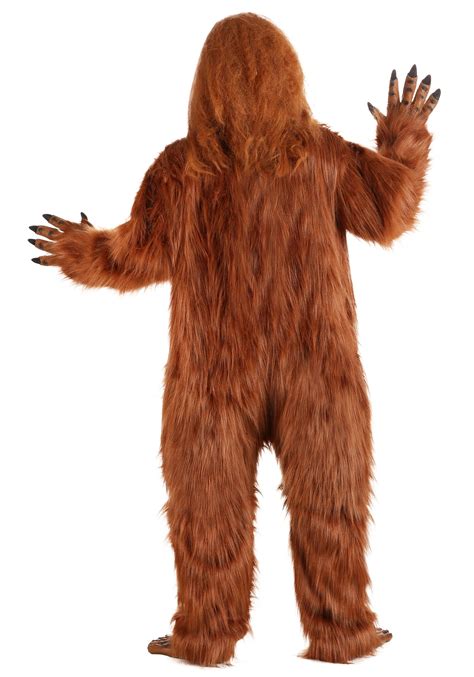 Sasquatch Costume Pattern Adult Sasquatch Costume Joke.co.uk