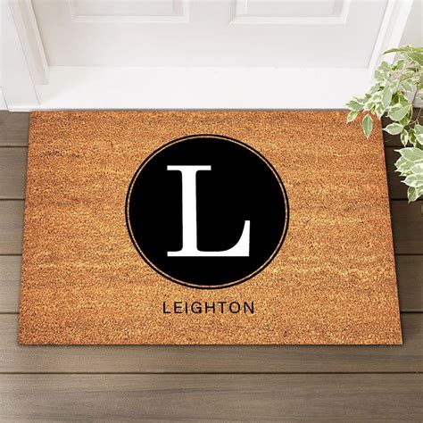 monogram rug