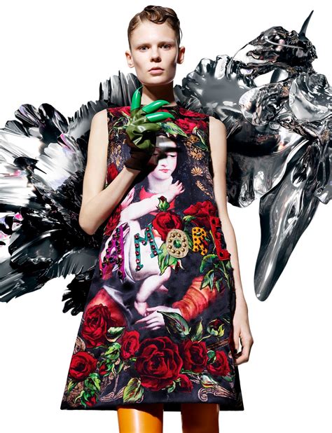 Alexandra Elizabeth in Vogue Germany January 2016 by Daniel Sannwald