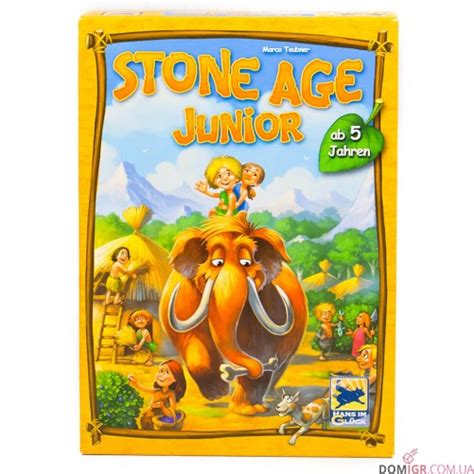 Настольная игра Stone Age Junior - купить, цена, отзывы, правила ...