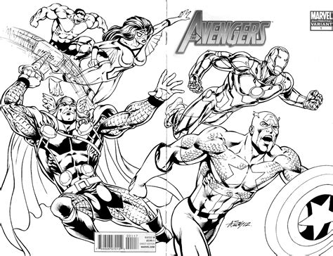 Andy Smith Art: Avengers Assemble!