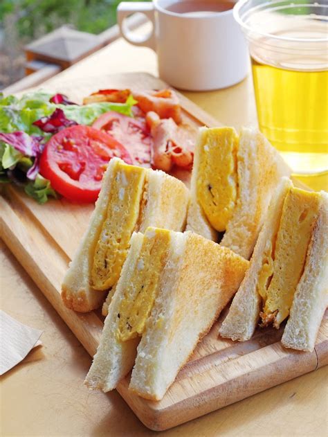 tamagoyaki sandwich japanese egg roll sandwich gardenia