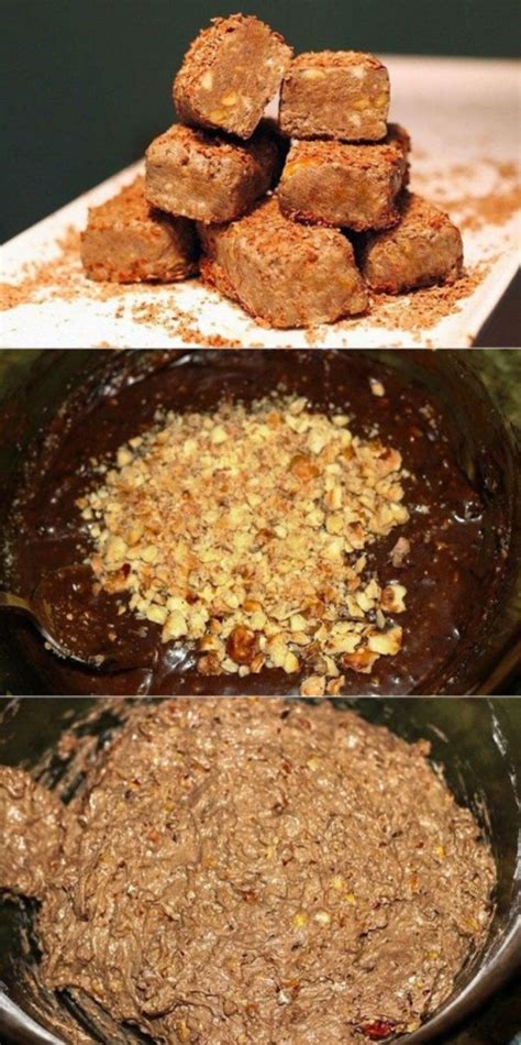 Шоколадные конфеты с орешками. Так вкусно, ммм! Рекомендую попробовать.