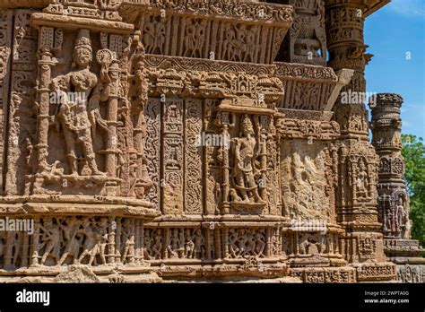 sun temple modhera gujarat india stock photo alamy