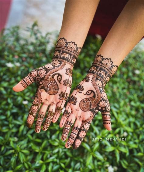 easy mehndi design photo simple  beautiful   front hand