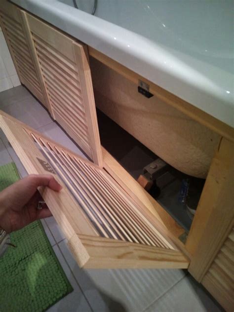 Экран под ванну из жалюзийных дверей - COLLECTION-DESIGN.RU