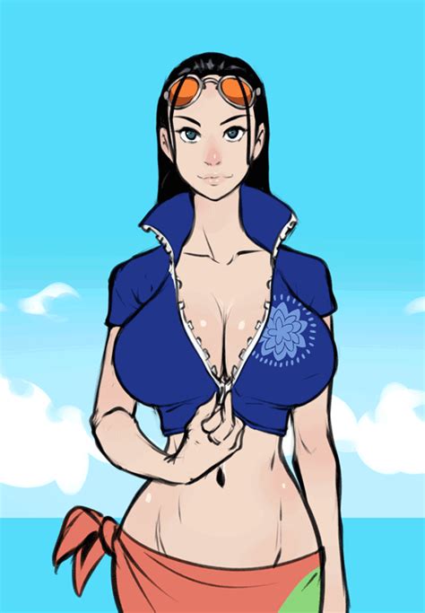 nico robin (one piece and 1 more) drawn by izra | Danbooru