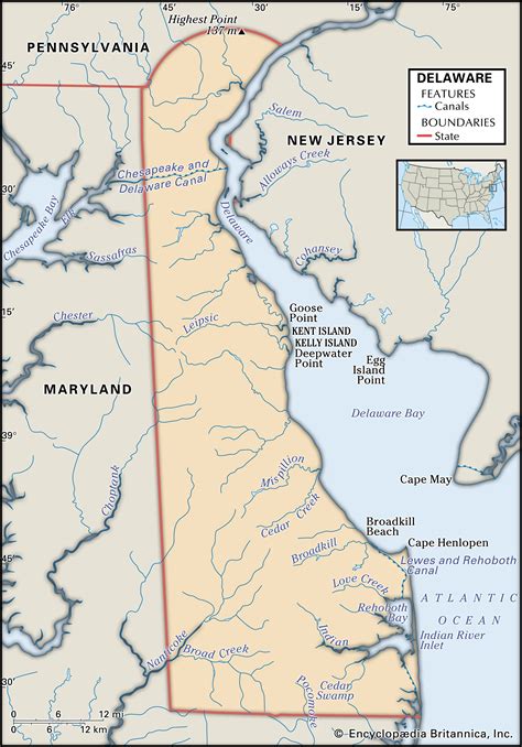 Delaware | Flag, Facts, Maps, & Points of Interest | Britannica
