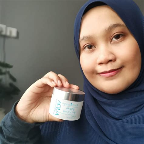 Best Moisturizer Water Based Aqua Whitening Cream| Krim Siang & Malam ...