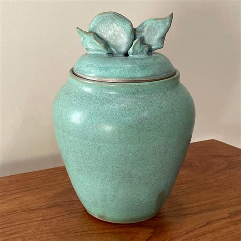 green lidded jar bluerock gallery