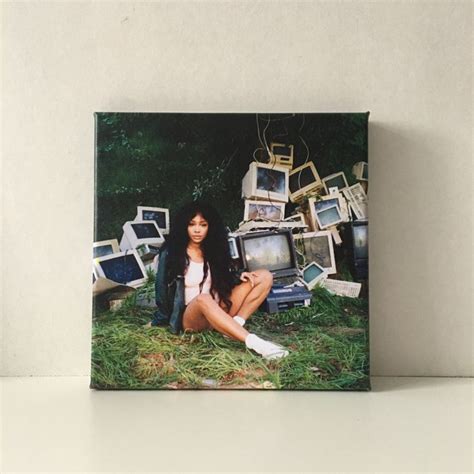 SZA - Ctrl Album Cover Canvas | 20x20cm | | Album covers, Canvas ...