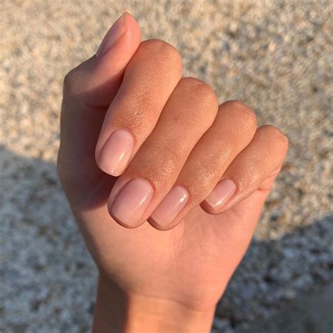 Trendy Short Natural Nails | Natural nails, Gel nails, Natural nail designs