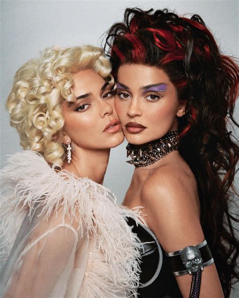 Kylie and Kendall Jenner show off fit figures for lingerie Batman