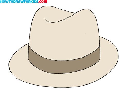 how to draw a hat on a head