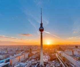 beautiful city  berlin stock photo