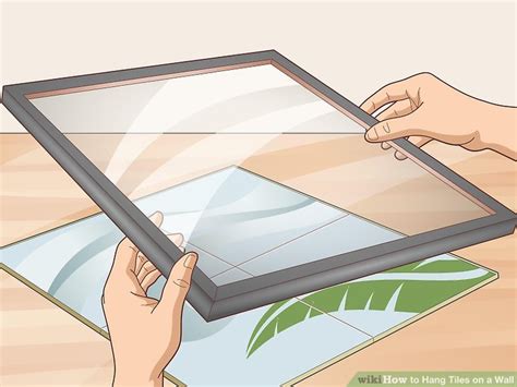 how to hang easy-to-install photo tiles