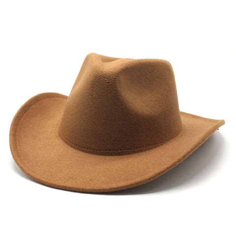 buy wholesale china fashion classic solid color felt wide brim fedora