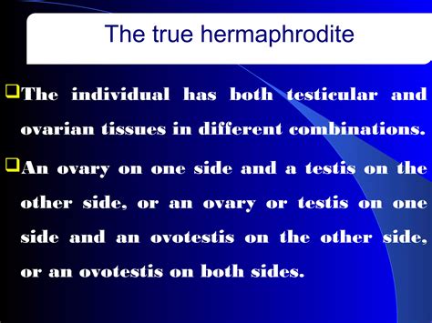 INTERSEX FOR UNDERGRADUATE | PPT