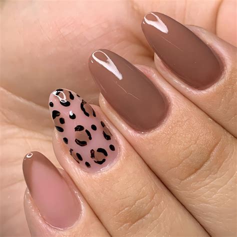 Unha De Onça Animal - Ideias de unhas outono | Oncinha na unha, Unha animal print onça, Unha ...