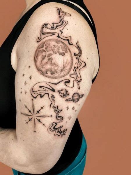 30 Amazing Galaxy Tattoo Designs With Meanings - Tattoo Pro
