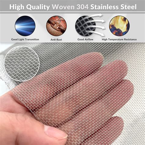 homlark wire mesh screen  inches durable stainless steel mesh